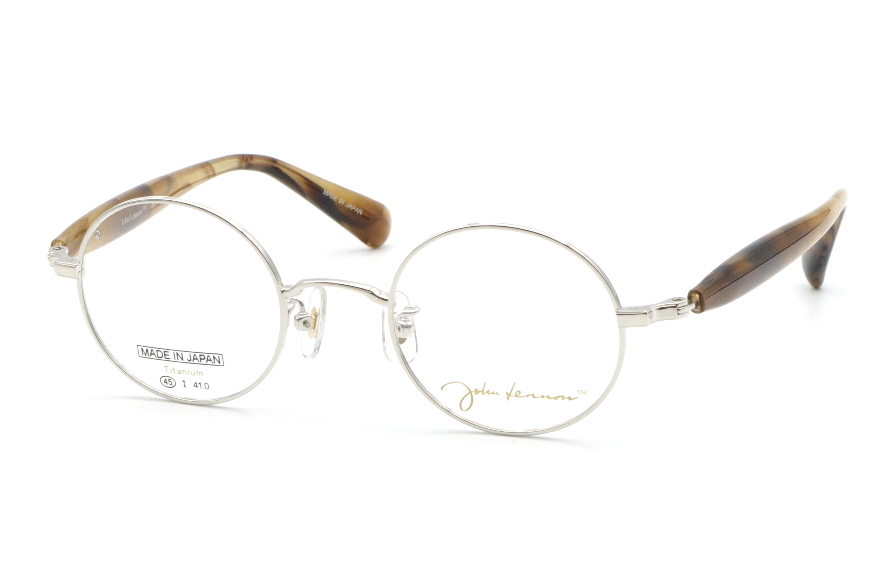 鯖江製】John Lennon(ジョンレノン) JL 1098-2シルバー(45) – 武田
