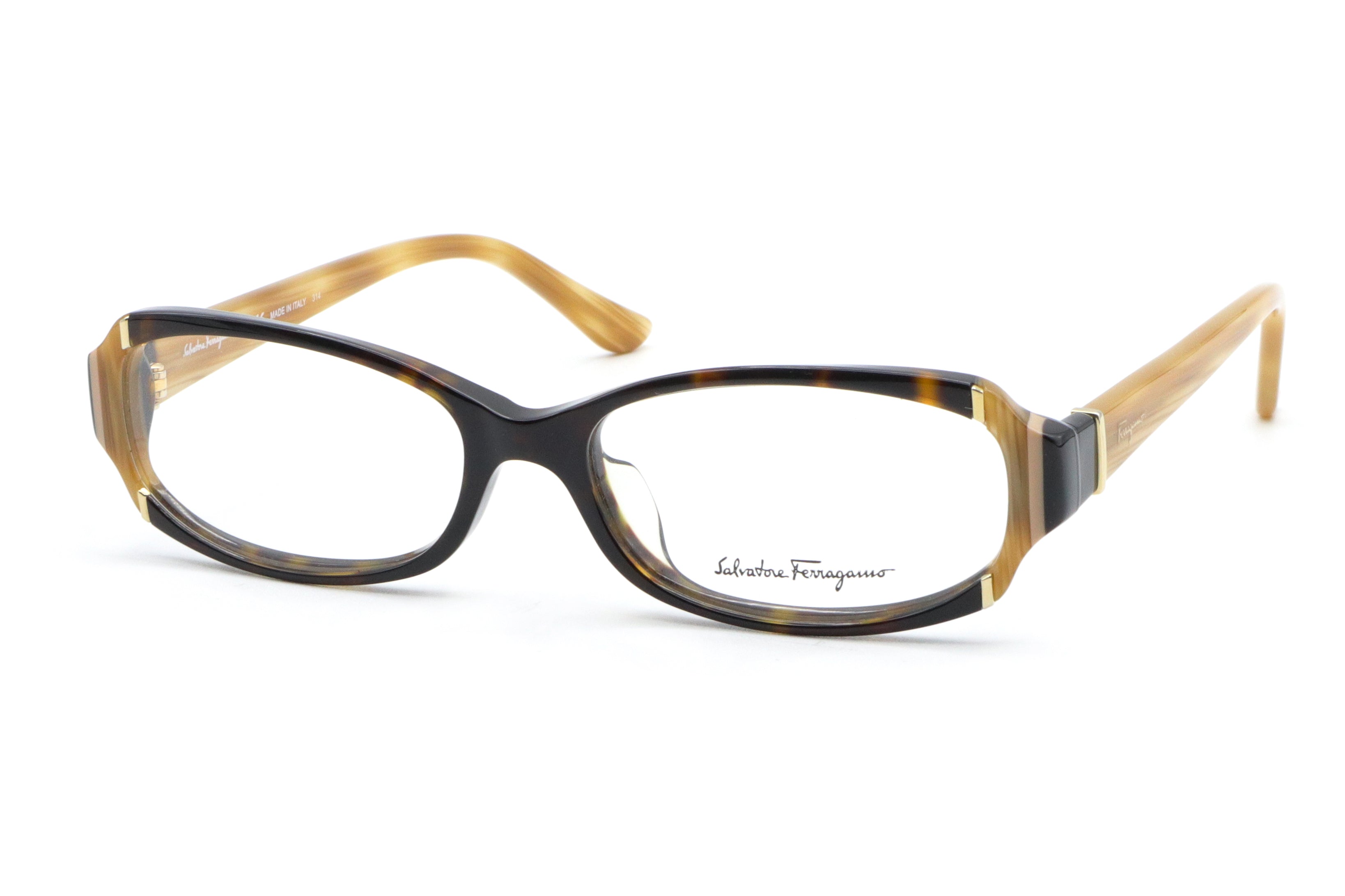 FERRAGAMO メガネ SF2777 001 上品 手元在庫あり Ferragamo(フェラガモ) SF 2717A-214ブラウン(53) – 武田メガネ