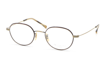 【鯖江製】iNtimite(アンティミテ) INE-1001-AGBRアンティークゴールド/ブラウン(47)