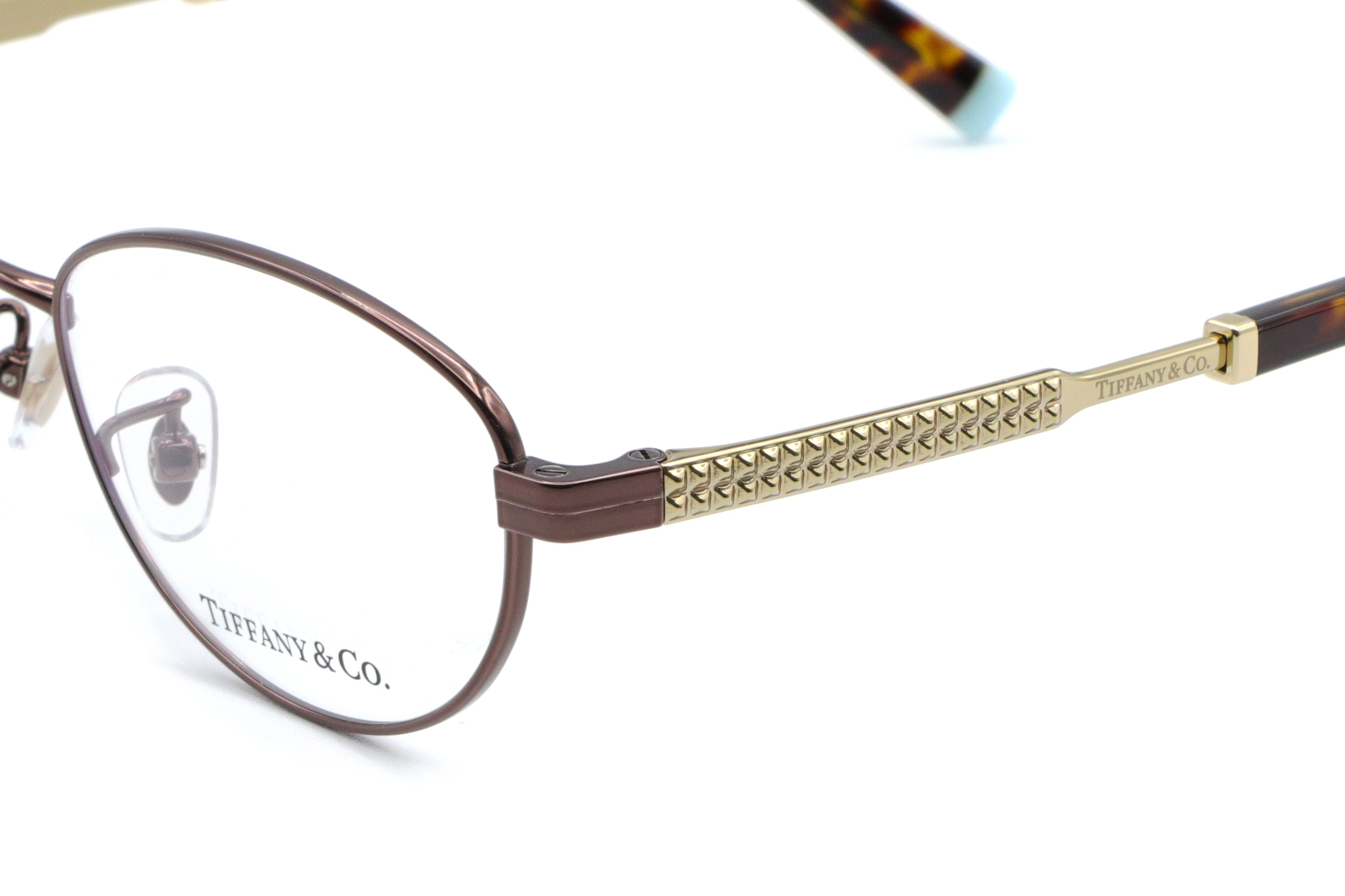 鯖江製】TIFFANY(ティファニー) OTF 1144TD-6046ブラウン(51