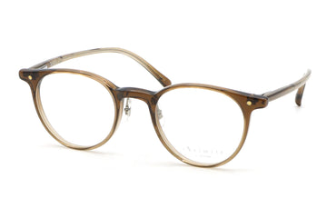 【鯖江製】iNtimite(アンティミテ) INE-2001-BRHブラウンハーフ(46)