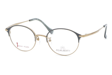 【鯖江製】AQUALIBERTY(アクアリバティ) AQ 22523-DGダークグレー/ゴールド(48)