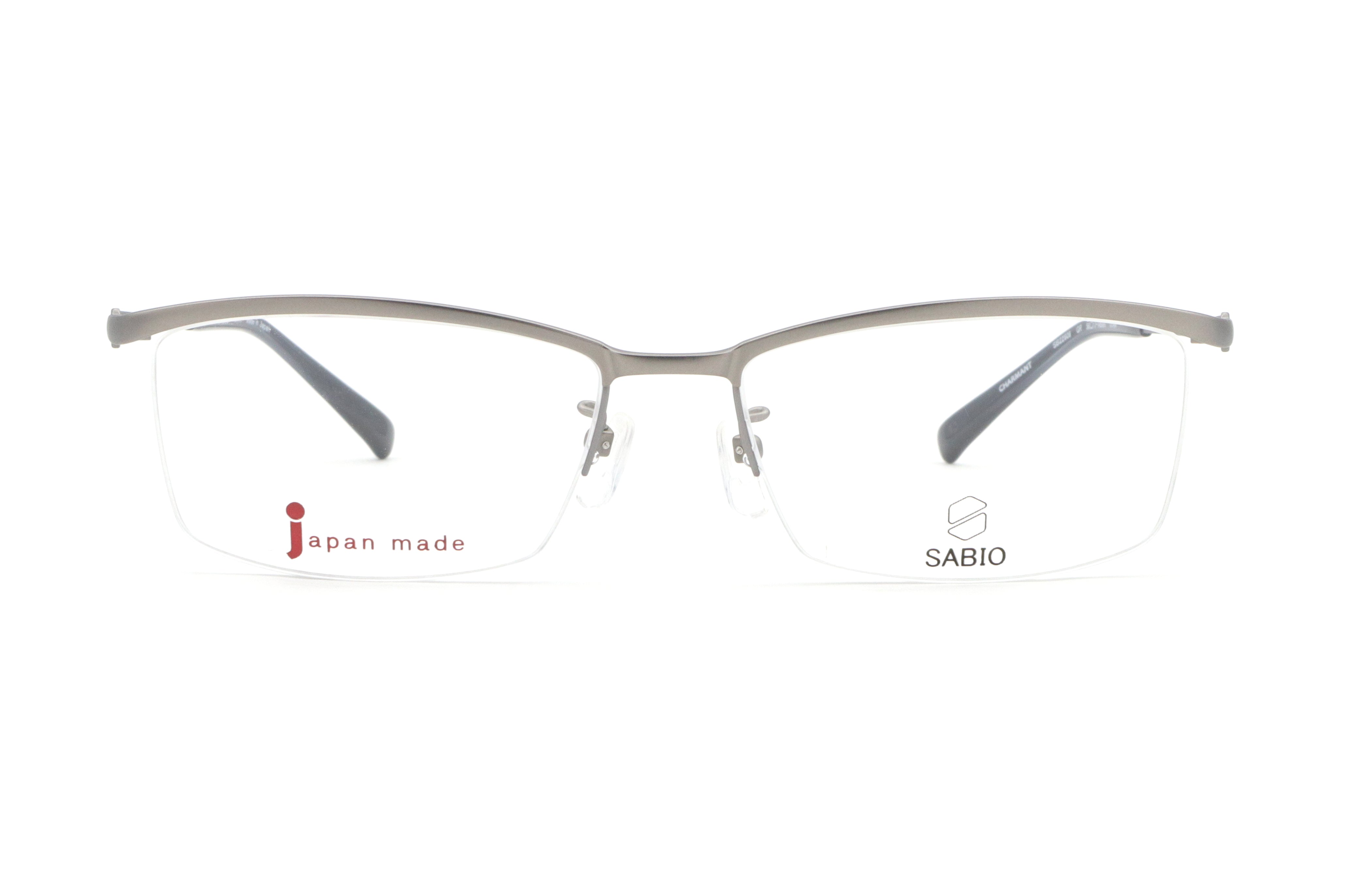【鯖江製】SABIO(サビオ) SB 22609-GRマットシルバー(56) – 武田メガネオンラインショップ