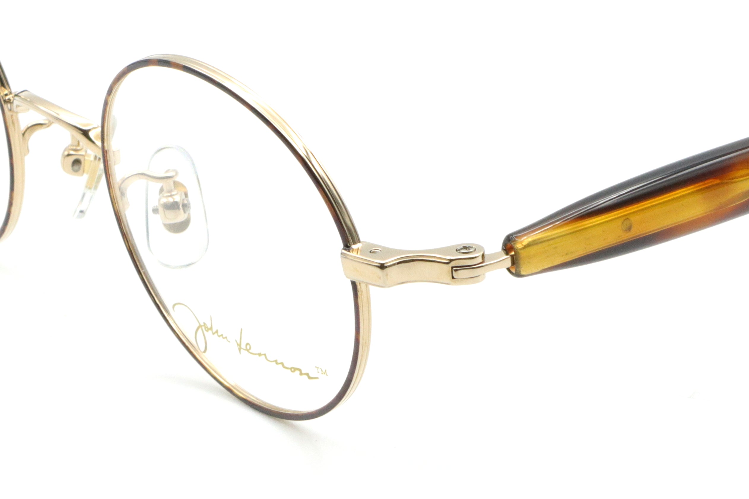 鯖江製】John Lennon(ジョンレノン) JL 1098-1ブラウン/ゴールド(45