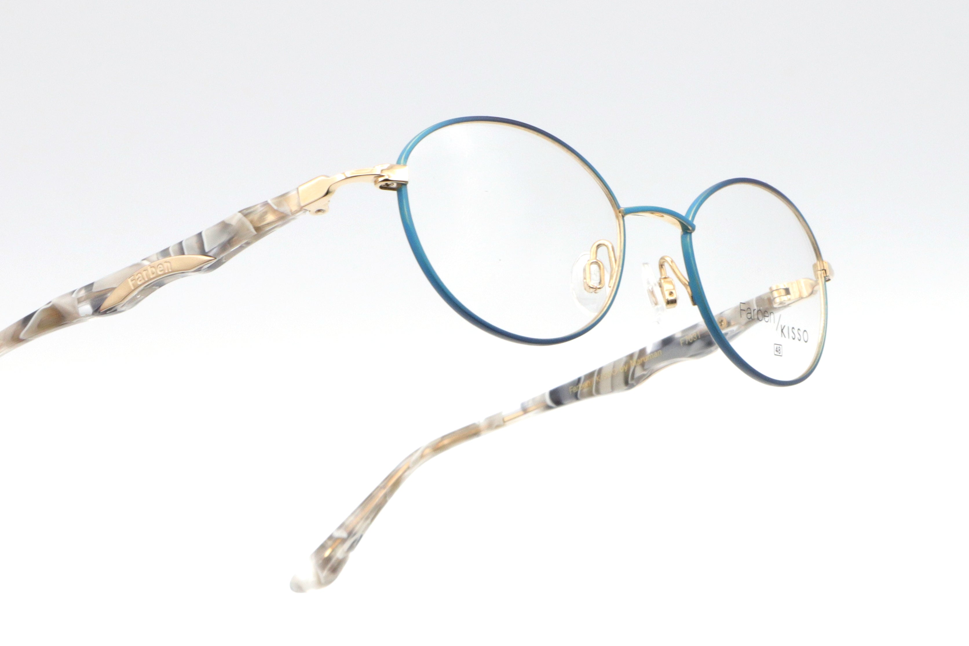 Farben×KISSO(ファルベン/キッソオ) F 7031-KISSO5ブルー/グレー(48