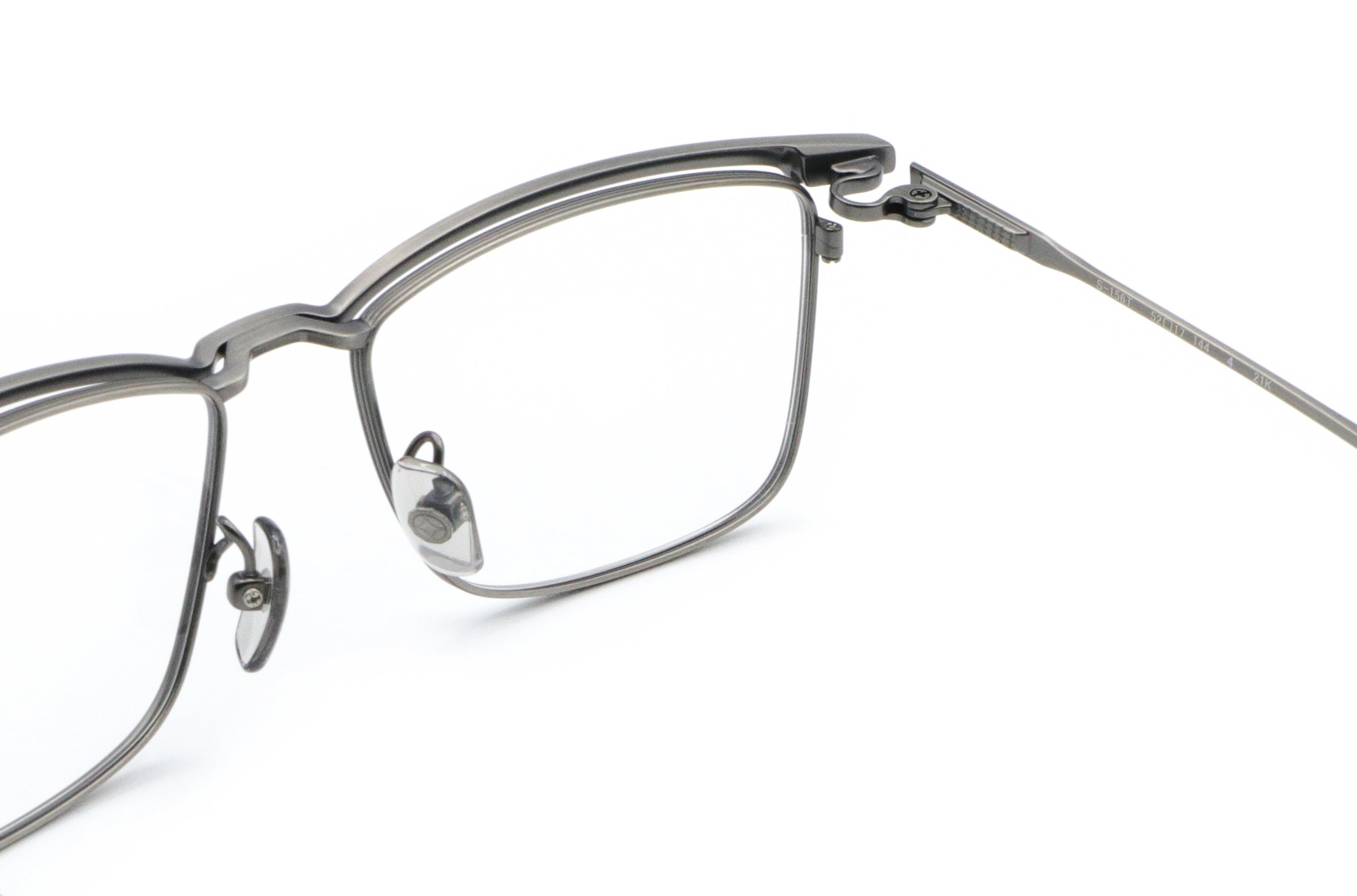 999.9(フォーナインズ) S-156T-4アンティークシルバーマット/ブラック