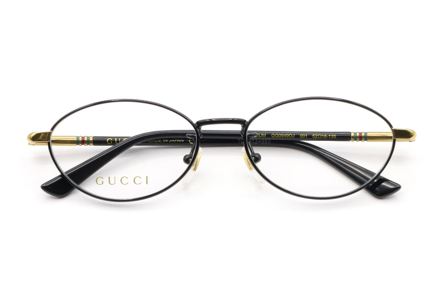 【鯖江製】GUCCI(グッチ) GG 0949OJ-001ブラック(52)