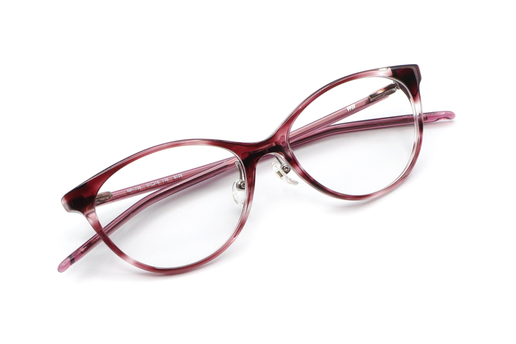 999.9(フォーナインズ) NP-736-8128ピンクパープルササ/ブラウンマット