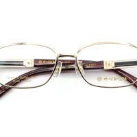 中村勘三郎(ナカムラカンザブロウ) KN-2525-1ゴールド/ワイン(54
