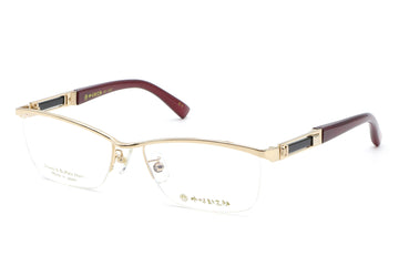 中村勘三郎(ナカムラカンザブロウ) KN-2527-1ゴールド/ワイン(55)