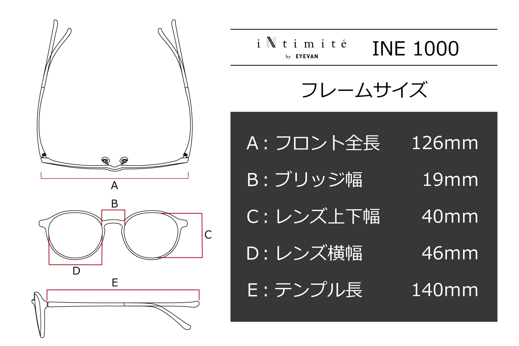 鯖江製】iNtimite(アンティミテ) INE-1000-GOLVゴールド/オリーブ(46