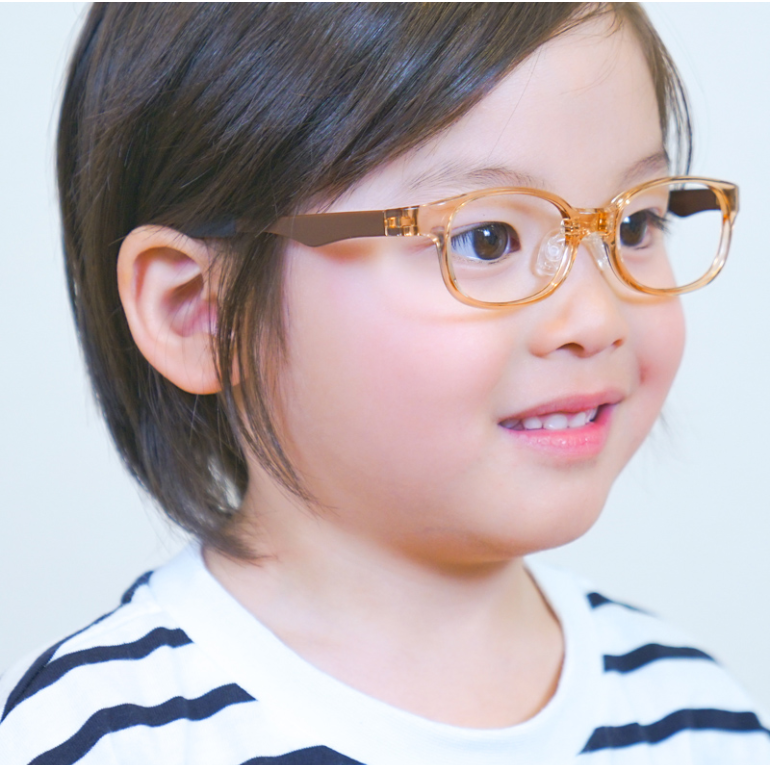 トマトグラッシーズ　TKDC18（44）パープル／ハート Kids Glasses (TKDC18) | Square Purple Kids Glasses | TOMATO